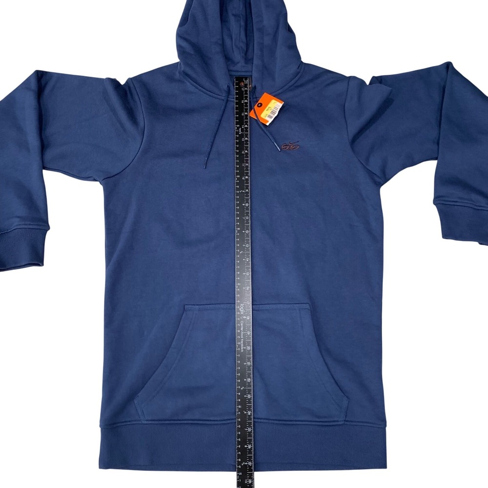 Nike 6.0 Full Zip Hoodie Men's Small Navy Blue Skateboarding Y2K Vintage NWT - Picture 9 of 11